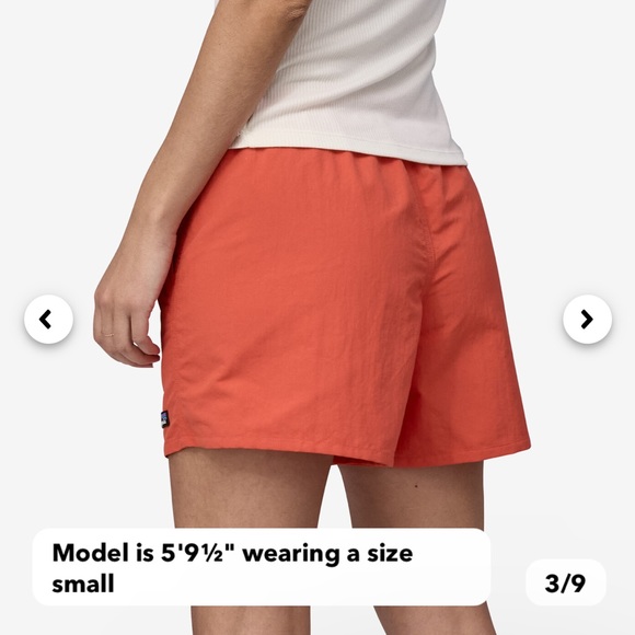 NWT Patagonia Women's 5" Baggies Shorts. Size Medium. - Picture 2 of 7